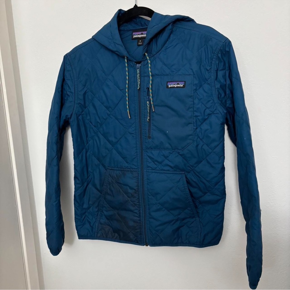 Patagonia Blue Quilted Jacket